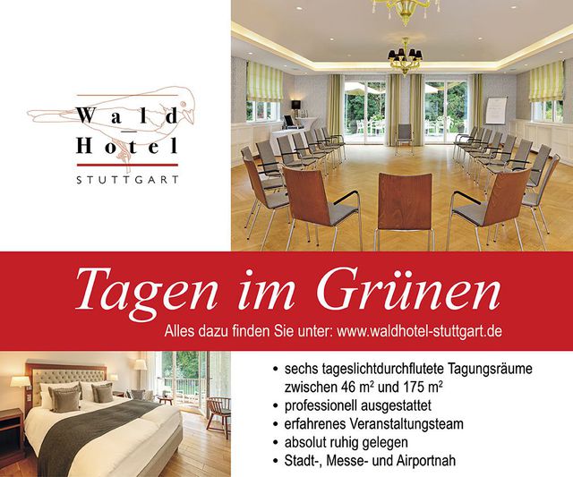 Anzeige Waldhotel Stuttgart 2020
