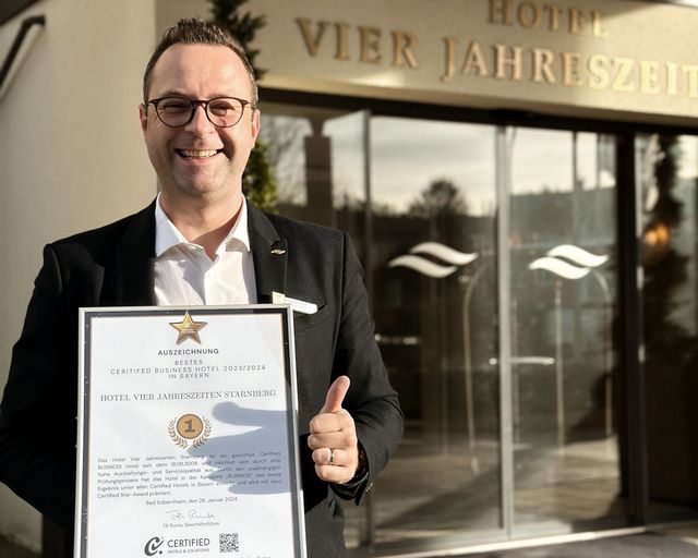 Abb. Bestes „Certified Business Hotel“ in Bayern