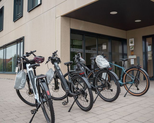 Abb. E-Bikes im Hotel – Mobil durch den Schwarzwald