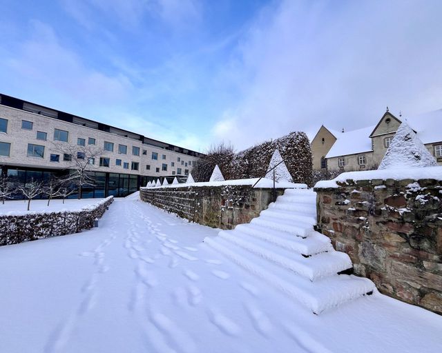 Abb. Winterzauber im Hotel Kloster Haydau