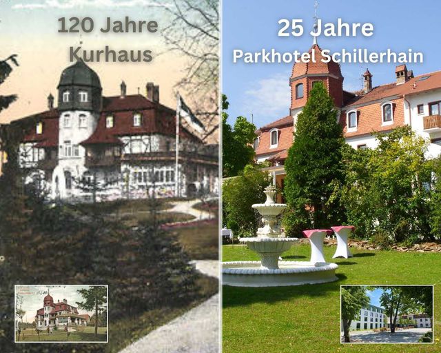 Abb. Parkhotel Schillerhain, ein Ort mit Geschichte feiert Jubiläum